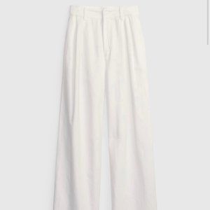 White Linen Pants